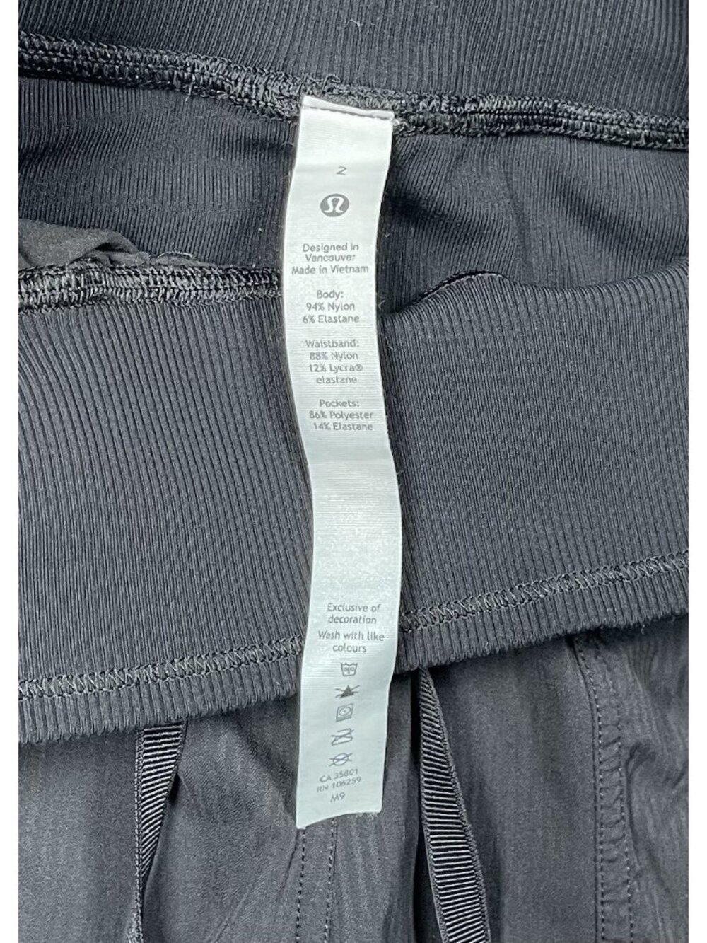 Lululemon Dance Studio Mid Rise Black Jogger Pants - Women Size 2 X 28 - Picture 2 of 16